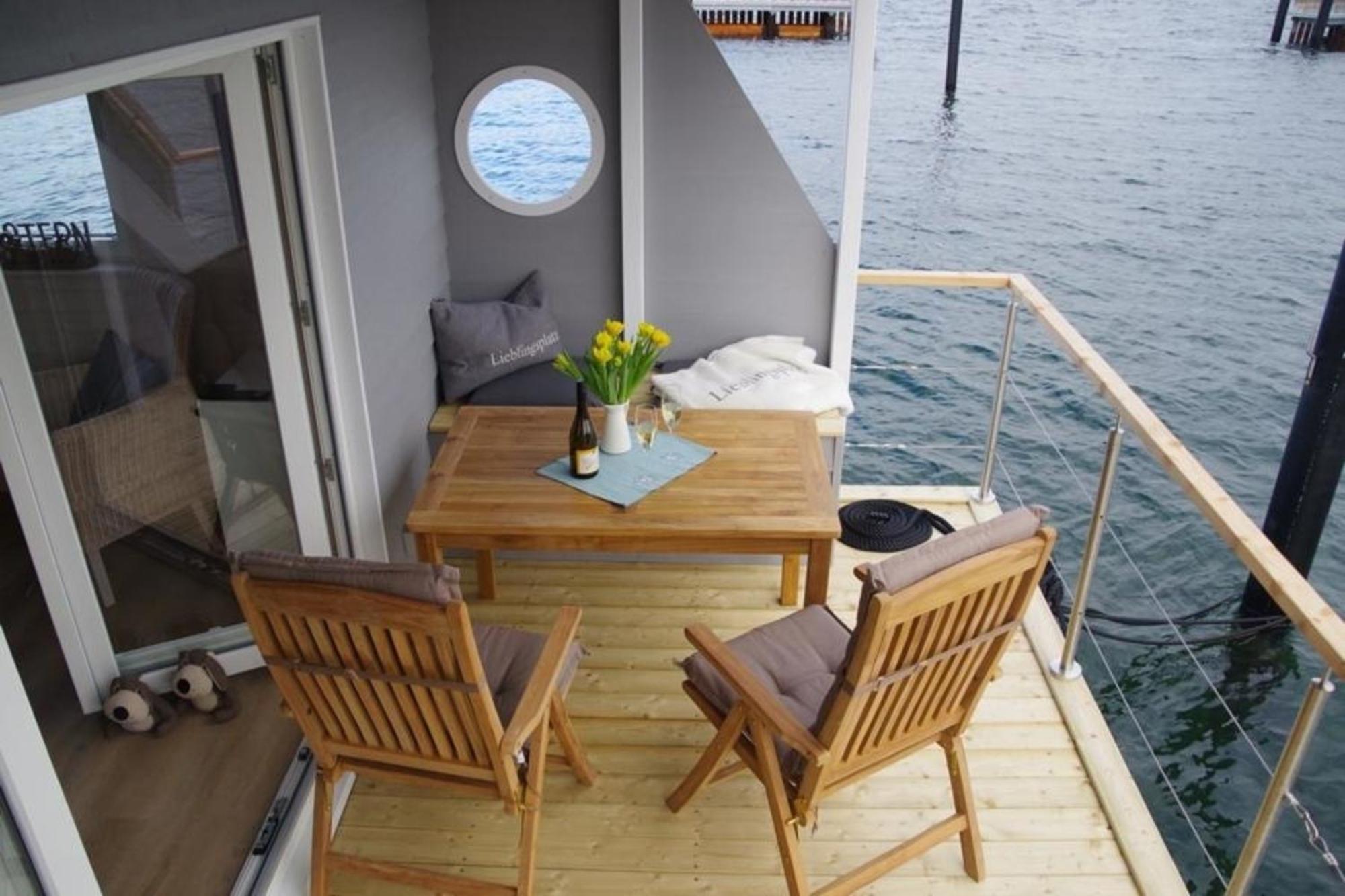 Hausboot Liliput Hotel Stralsund Exterior foto