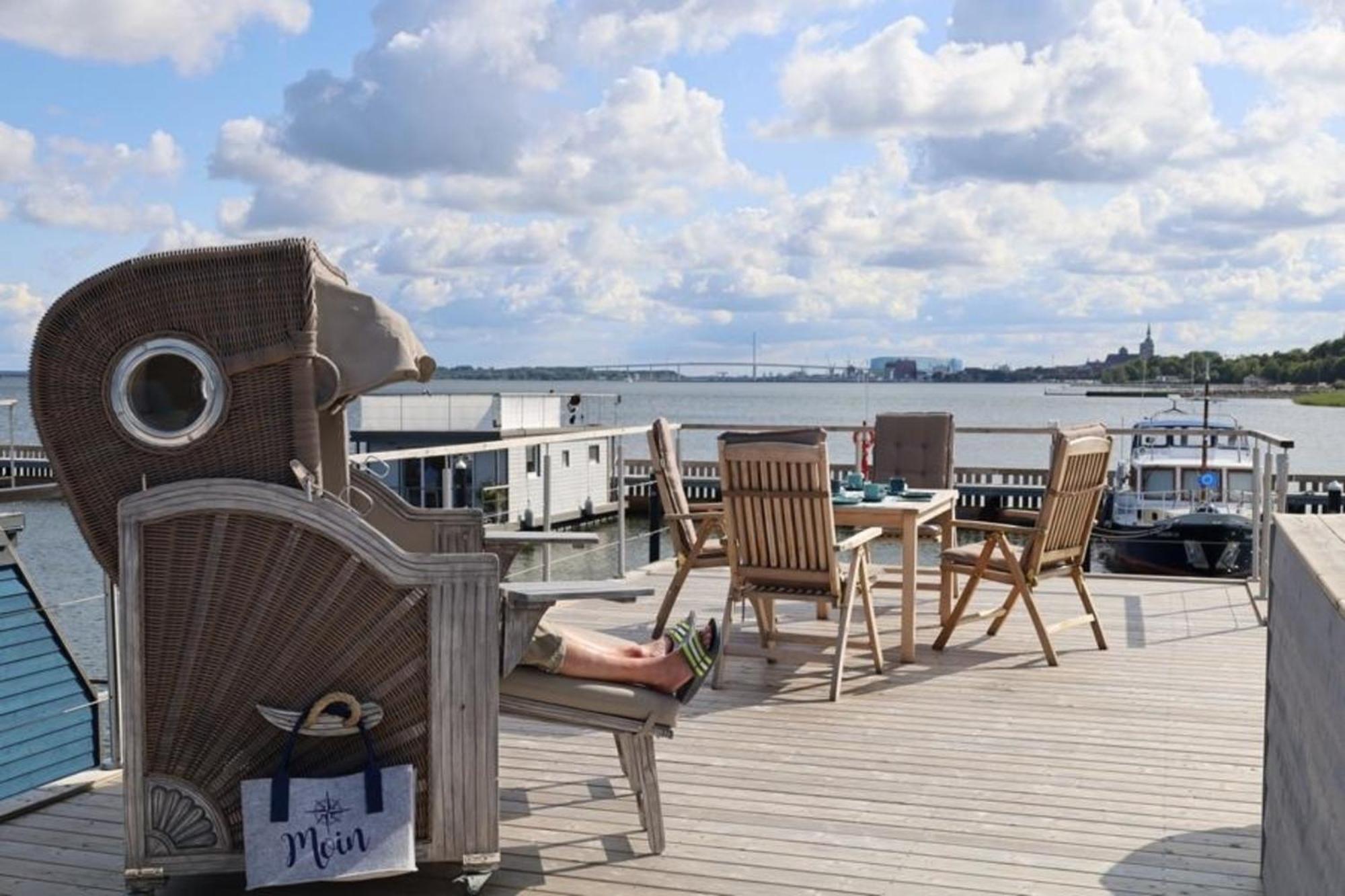Hausboot Liliput Hotel Stralsund Exterior foto